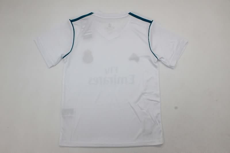 Real Madrid 2017/18 Kids Home Soccer Jersey And Shorts
