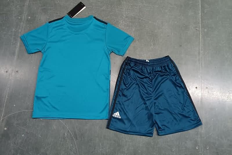 Real Madrid 2017/18 Kids Third Soccer Jersey And Shorts
