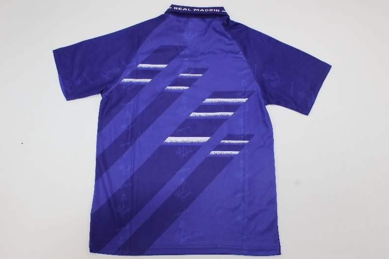 Real Madrid 1994/96 Kids Away Soccer Jersey And Shorts