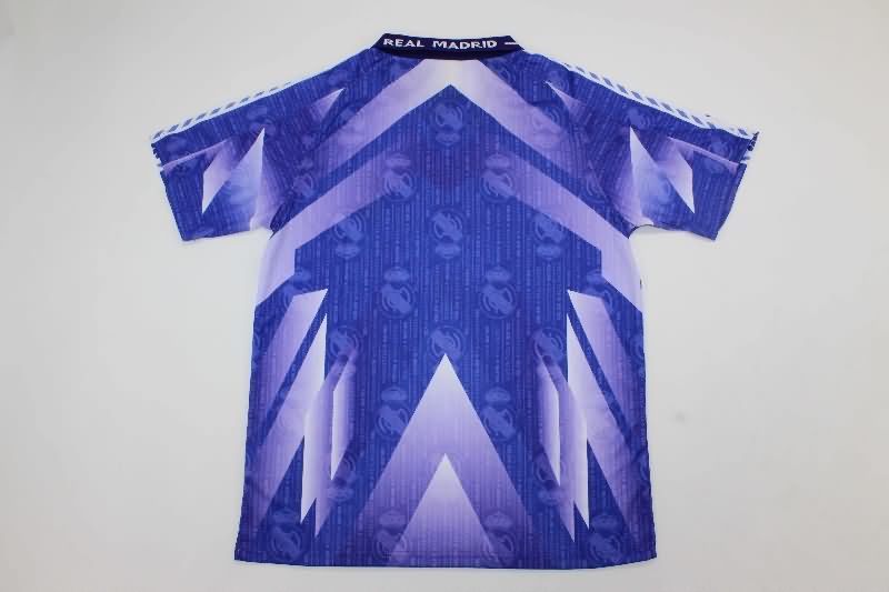Real Madrid 1996/97 Kids Away Soccer Jersey And Shorts