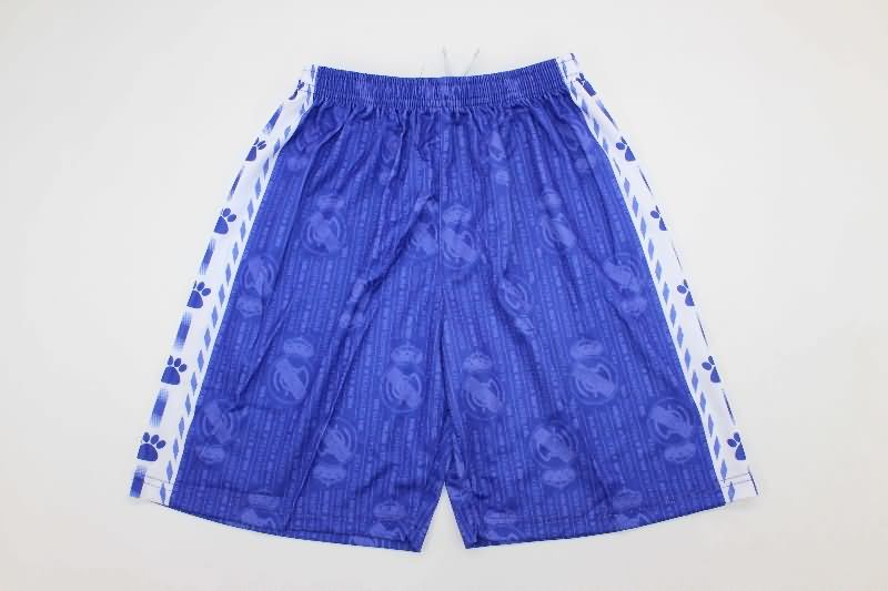 Real Madrid 1996/97 Kids Away Soccer Jersey And Shorts