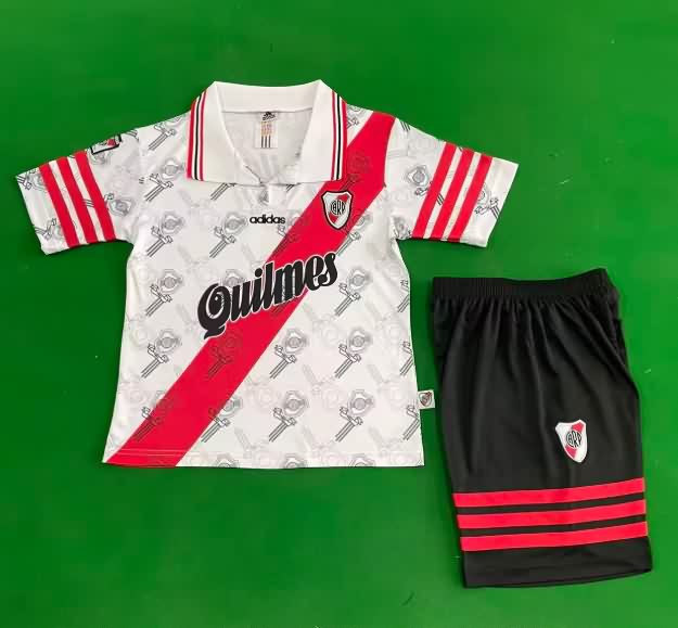 River Plate 1996/97 Kids Home Soccer Jersey And Shorts