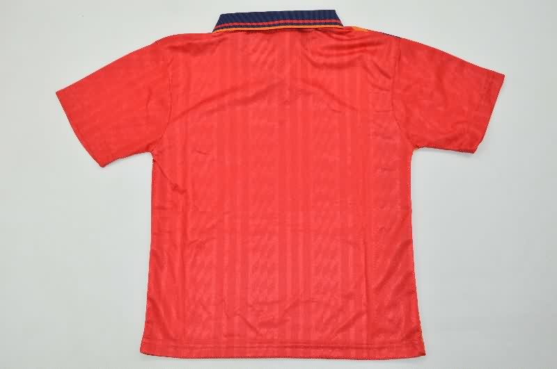 Spain 1994 Kids Home Soccer Jersey And Shorts