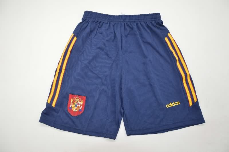 Spain 1996 Kids Home Soccer Jersey And Shorts
