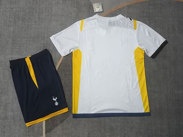 Tottenham Hotspur 2009/10 Kids Home Soccer Jersey And Shorts