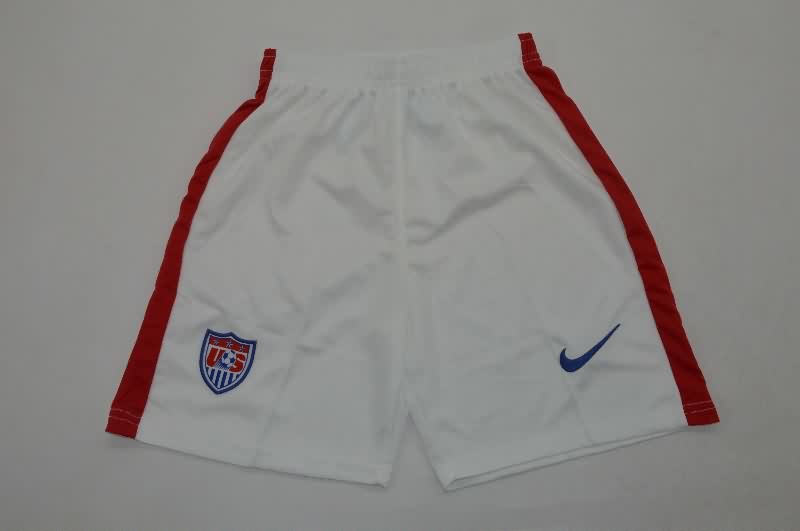 USA 2014 Kids Home Soccer Jersey And Shorts