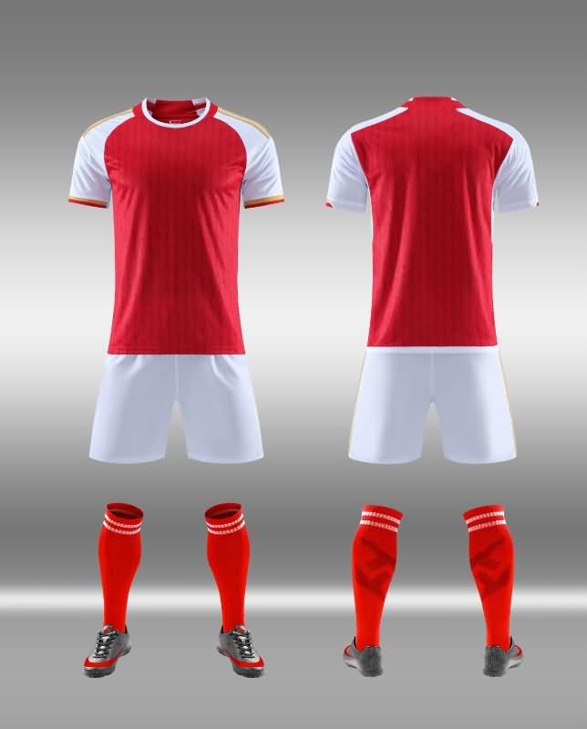 Blank Soccer Team Uniforms 017